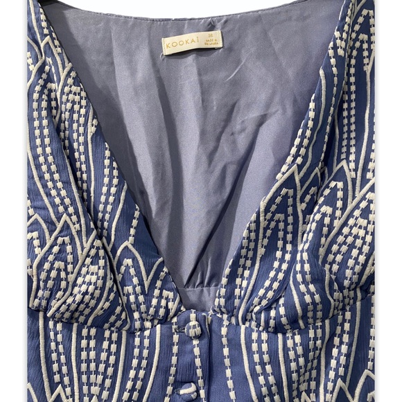 kookai imperial vee dress